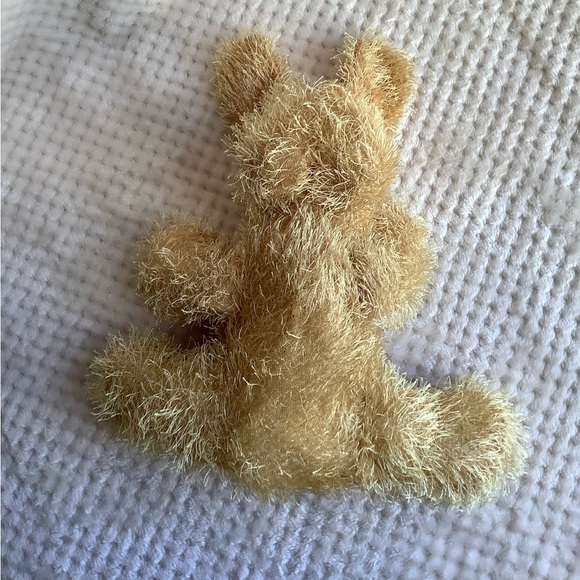 Royal Plush Inc Honey Coloured Spike Fur Plush Dog Floppy Legs Stuffed Animal - Picture 9 of 16